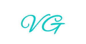 Logotipo Nerja VG Hostal Boutique letras blanco